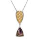 sterling silver pendant with super 7 amethyst